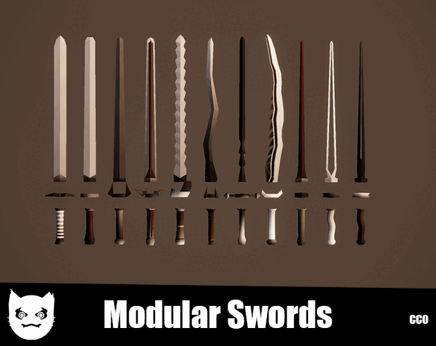 11 Modular One-Hand Swords