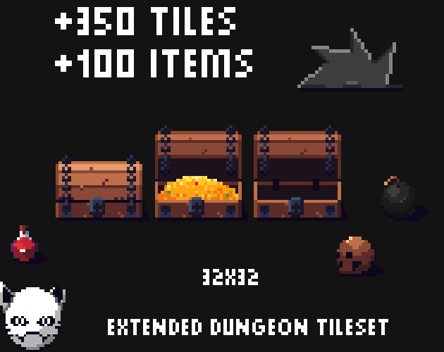 Extended Dungeon Tileset