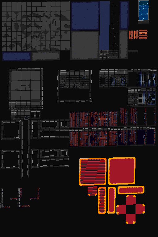 Extended Dungeon Tileset 6