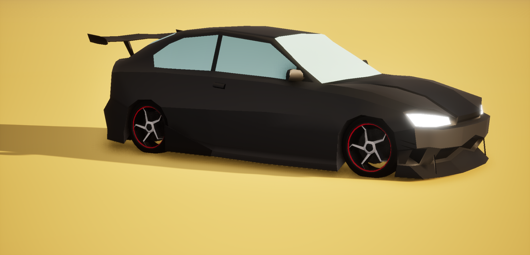 Free Low Poly Car 1