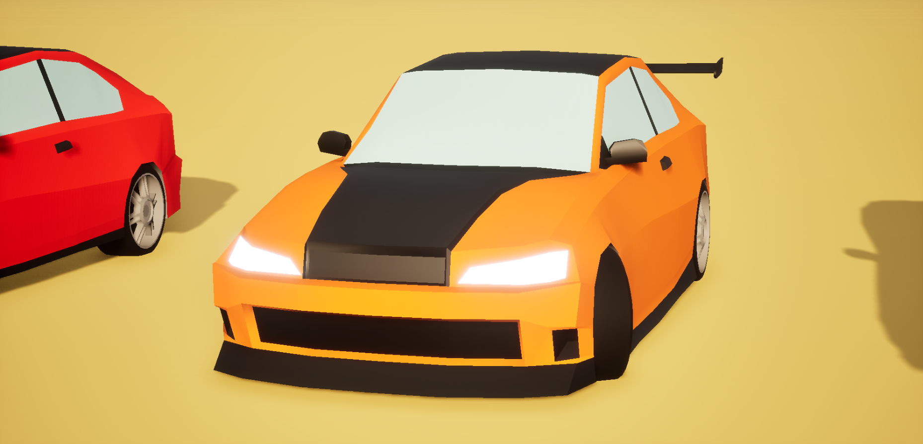 Free Low Poly Car 1 4