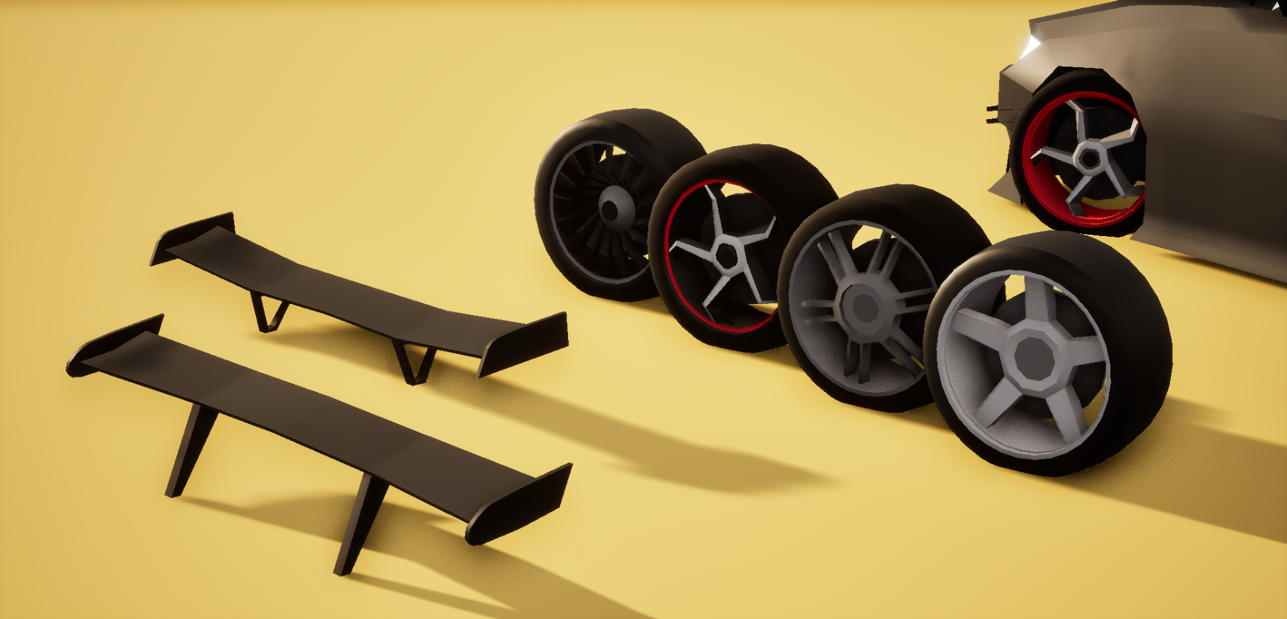 Free Low Poly Car 1 7