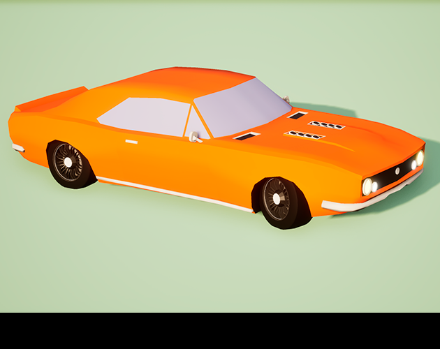 Free Low Poly Car 3 2